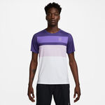 Nike Kleding Nike Court Dri-Fit Advantage Print T-shirt Heren-Wit,Paars