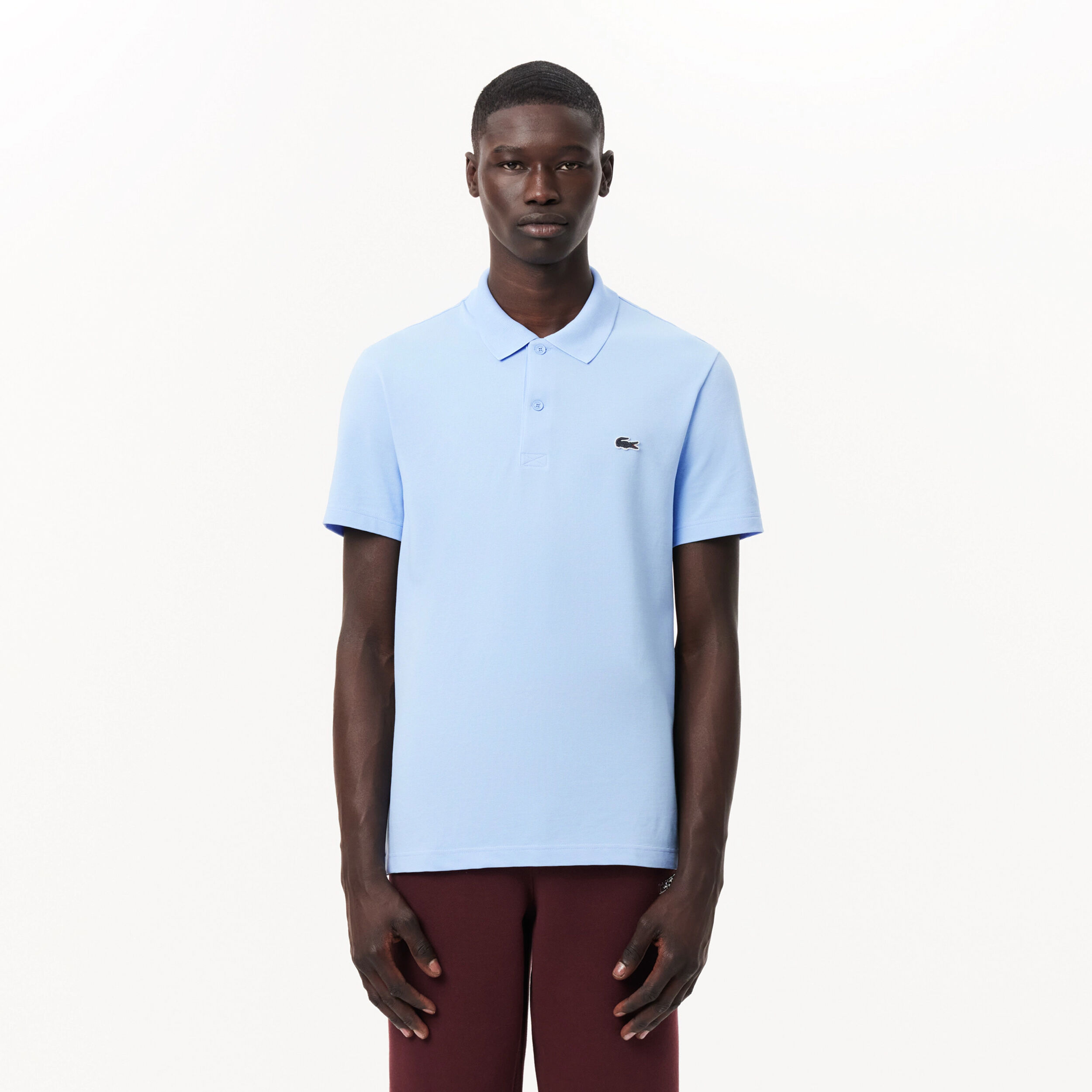 Buy Lacoste Core Lifestyle Polo Heren Lichtblauw online Tennis Point NL