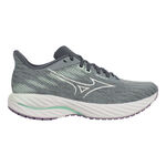 Mizuno Hardloopschoenen Mizuno Wave Inspire 21 Stabiliteitsschoen Dames-Grijs,Wit