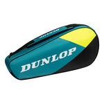 Dunlop Dunlop SX Club Rackettas 3 Stuks-Zwart,Turkoois
