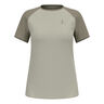 X-Alp Trail Hardloopshirt Dames-grijs, olijf