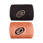 Bullpadel Kleding Bullpadel Zweetband Dames-Bruin,Abrikoos