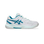 ASICS Tennisschoenen ASICS Gel-Dedicate 8 GS Allcourt schoen Kinderen - wit, petrolblauw