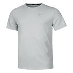 Nike Kleding Nike Dri-Fit Miler Dri-Fit Miler UV Hardloopshirt Heren-Lichtgrijs