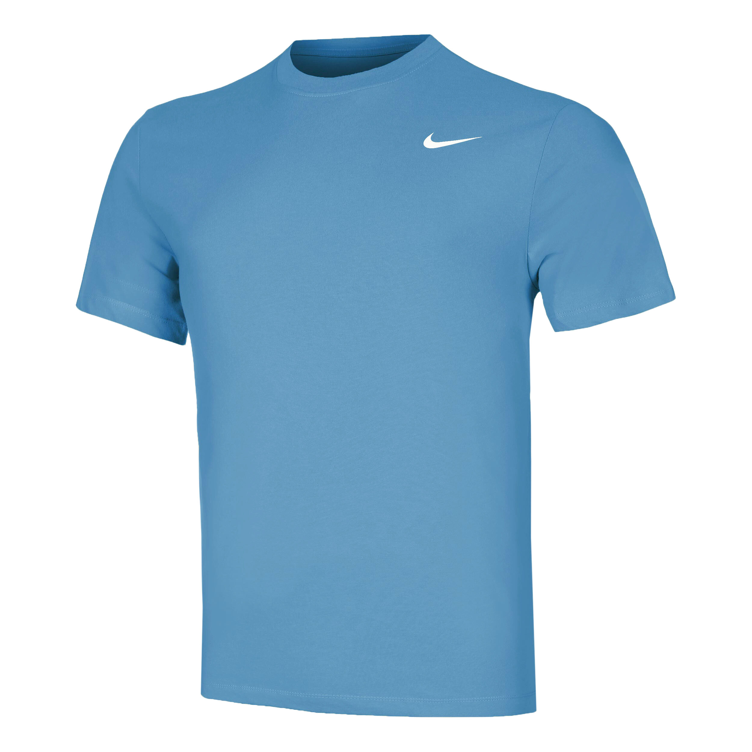 Dri Fit Crew Solid T shirt Heren Lichtblauw