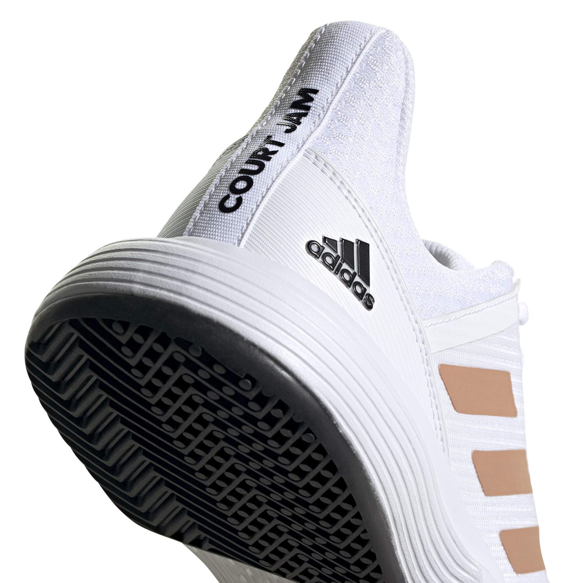 adidas Courtjam Bounce Allcourt Schoen Dames - Wit, Goud online ... adidas Courtjam Bounce Allcourt Schoen Dames - Wit, Goud online ...