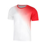BIDI BADU Tenniskleding BIDI BADU Crew Fade T-shirt Jongens-rood, wit