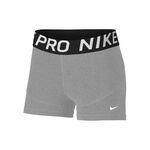 Nike Short voor tennisballen Nike Dri-Fit Big Kids 3in Shorts Meisjes-grijs,wit