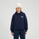 Ellesse Kleding Ellesse Il Tiro Sweater Met Capuchon Dames-Donkerblauw,Wit
