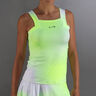 Breeze Tanktop Dames-Neongeel,Wit