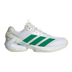 adidas Tennisschoenen adidas Adizero Ubersonic 5 Grasschoen Dames-Wit,Groen