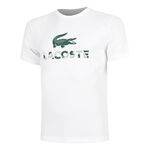 Lacoste Kleding Lacoste Urban Print T-shirt Heren-Wit