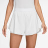 Court Dri-Fit Advantage Ace Short Voor Tennisballen Dames-Wit,Wit