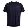 Tech Textured T-shirt Heren-Donkerblauw