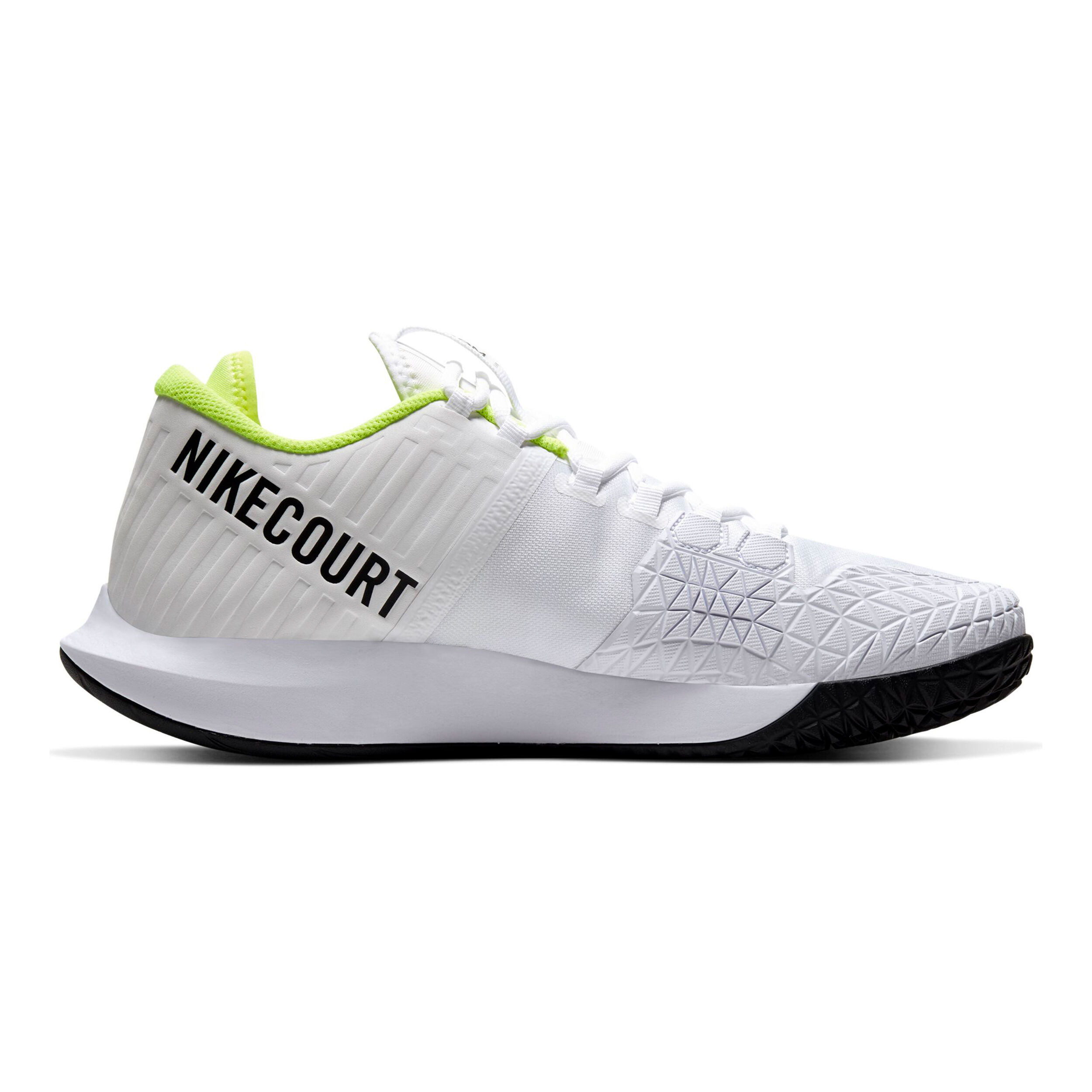 Buy Nike Air Zoom Zero Hard Court Schoen Heren Wit Neongroen online Tennis Point NL