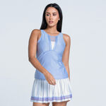 Lucky in Love Kleding Lucky in Love Love On Top Tanktop Dames-Lichtblauw