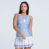 Love On Top Tanktop Dames-Lichtblauw