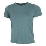 Under Armour Kleding Under Armour Launch Hardloopshirt Dames-blaugrau