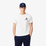 Lacoste Kleding Lacoste & Cap T-shirt Heren - wit, donkerblauw