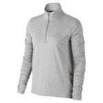 Nike Kleding Nike Element Half-Zip Longsleeve Dames-Lichtgrijs,Zilver