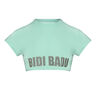 Abdominis Crop Move T-shirt Dames-Mint