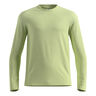 Essential Seamless Crew Neck Longsleeve Heren-limoen