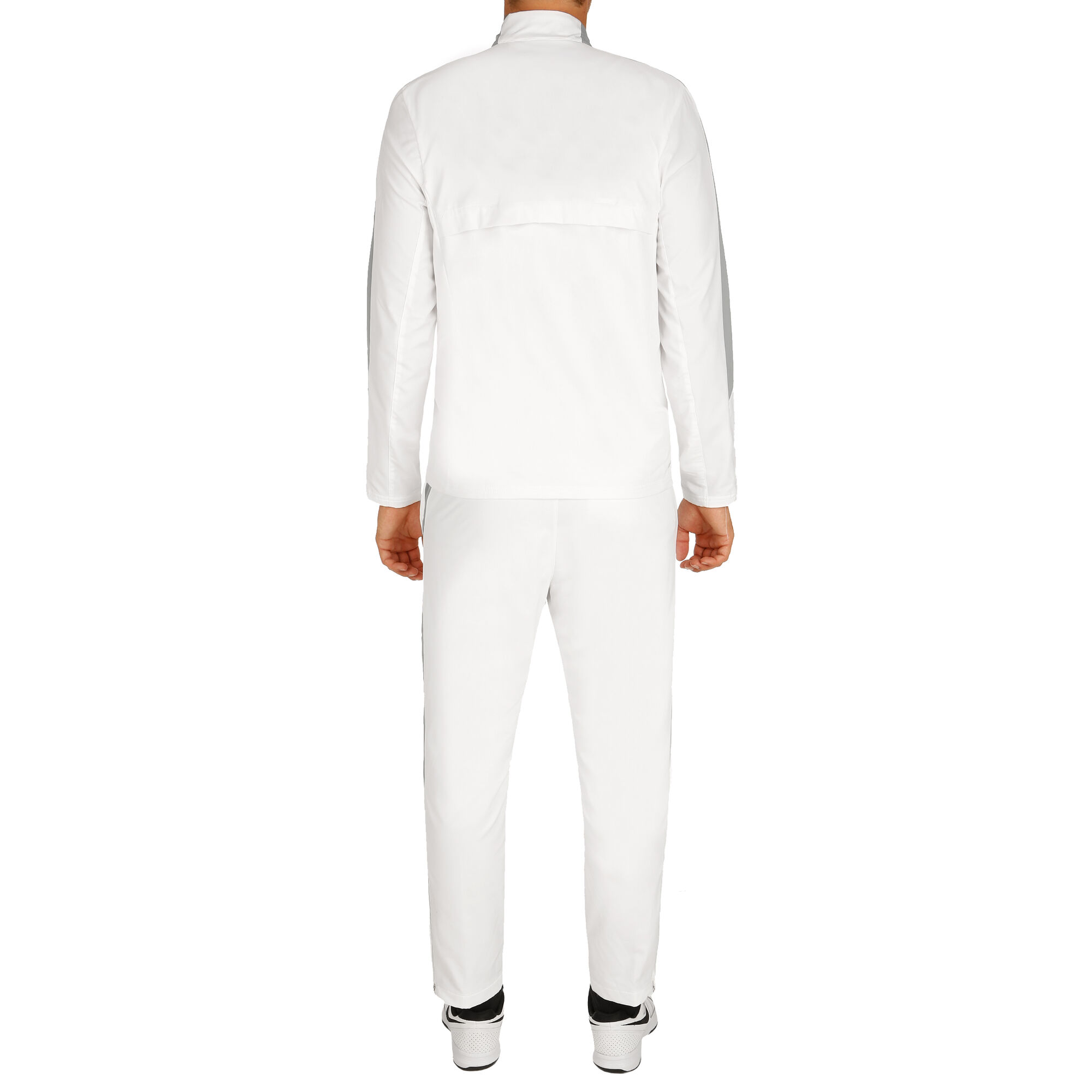 Instrument afstand Ongelofelijk Nike Court Woven Warm Up Trainingspak Heren - Wit, Lichtgrijs online kopen  | Tennis-Point