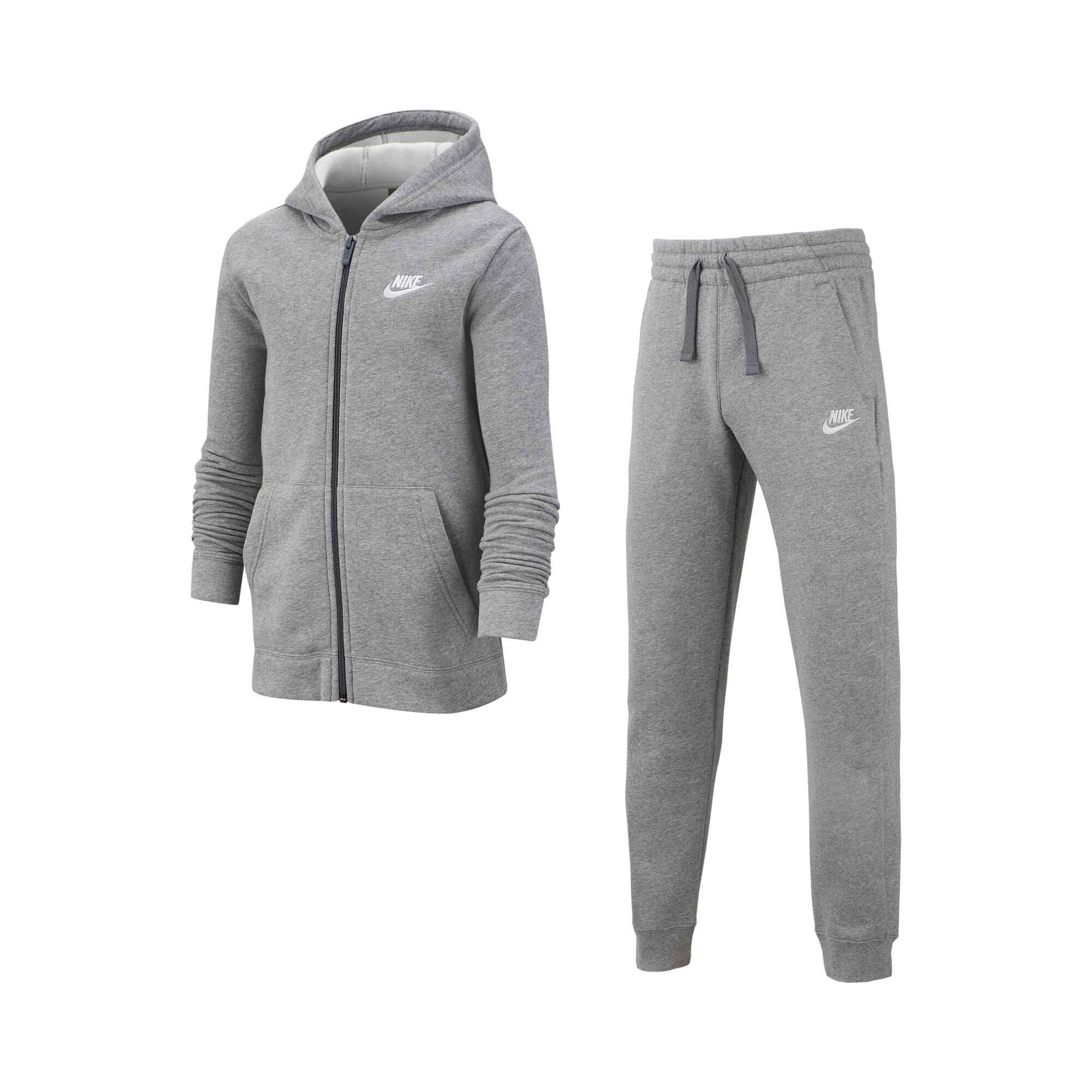 Nike Sportswear Trainingspak Jongens - Grijs, Wit kopen | Tennis-Point