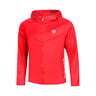 Crew Hood Trainingsjack Jongens-Rood
