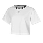 Nike Kleding Nike Dri-FIT Heritage Crop T-shirt Dames - wit, 