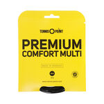 Tennis-Point Tennis-Point Premium Comfort Multi Set Snaren 12m-Zwart