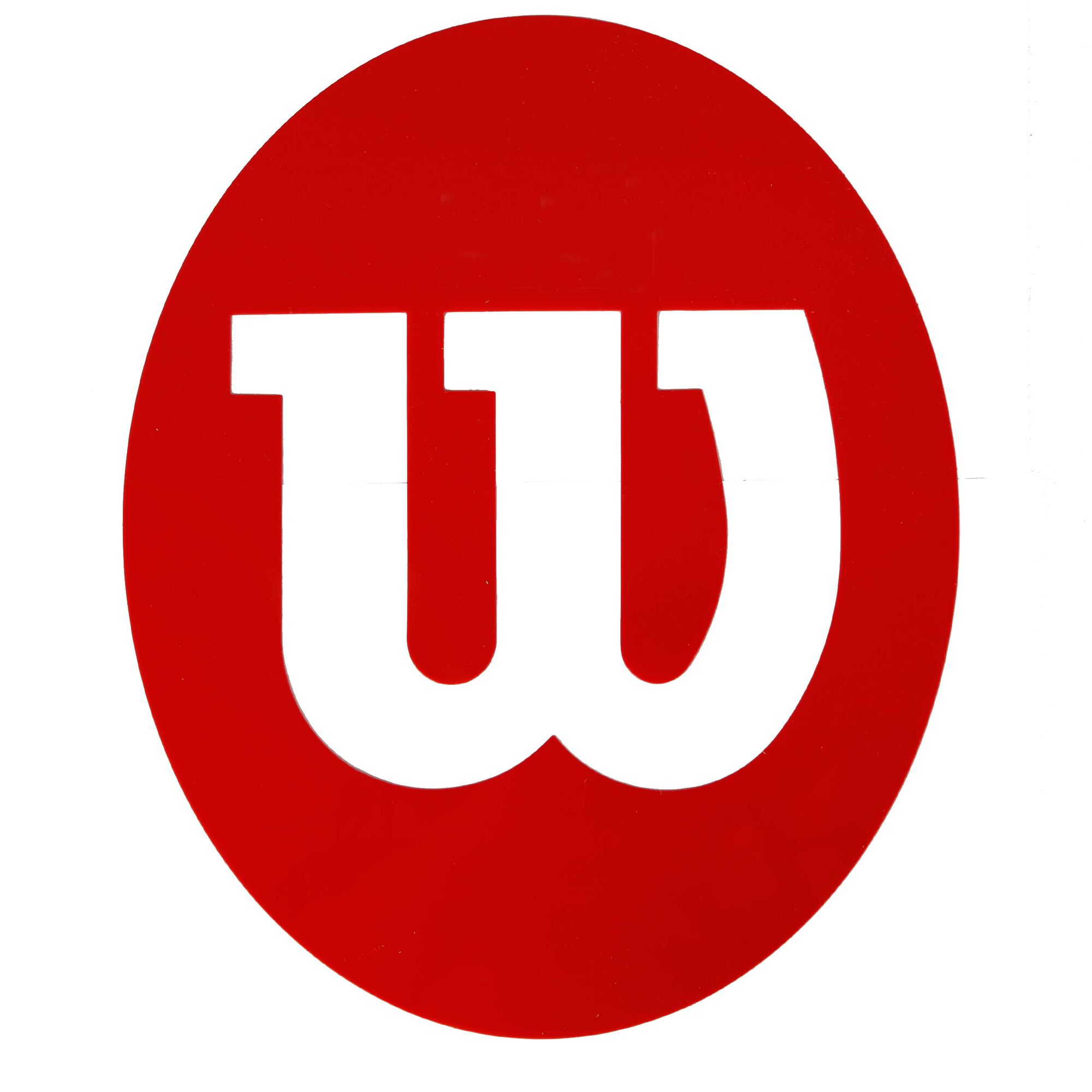Wilson Logo-sjabloon - Rood online kopen | Tennis-Point