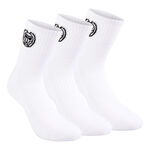 BIDI BADU Kleding BIDI BADU Anchor Ankle Move Tennissokken Verpakking 3 Stuks-Wit
