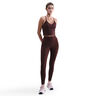 Dri-FIT One High Rise 7/8 Tight Dames - donkerrood, 