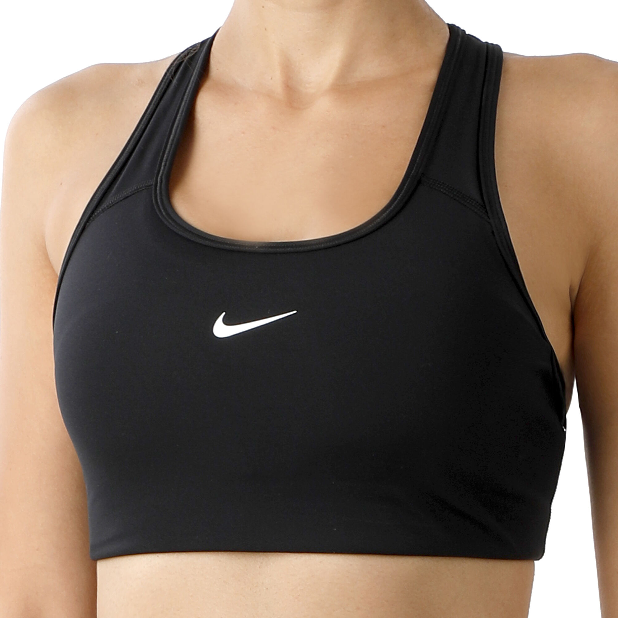 Nike Padded Sports Sport-bh Dames - Zwart, Wit online kopen | Tennis-Point