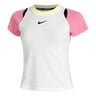 Court Dri-Fit Advantage T-shirt Dames - wit, pink