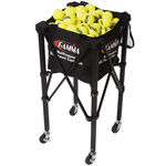 Gamma Trainingsbenodigdheden Gamma EZ Travel Cart 150 Ballenwagen Met Rollen-Zwart
