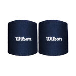 Wilson U Terry Logo Wristbands Bright White
