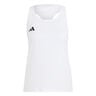 Adizero Essentials Tanktop Dames - wit, 