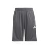 Essentials 3Stripes Shorts Kinderen-Donkergrijs