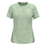 Odlo Kleding Odlo Zeroweight Engineered Chill-Tec Hardloopshirt Dames-Salie