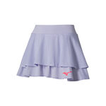 Mizuno Tenniskleding Mizuno Daybreakers Flying Rok Dames-Lichtblauw