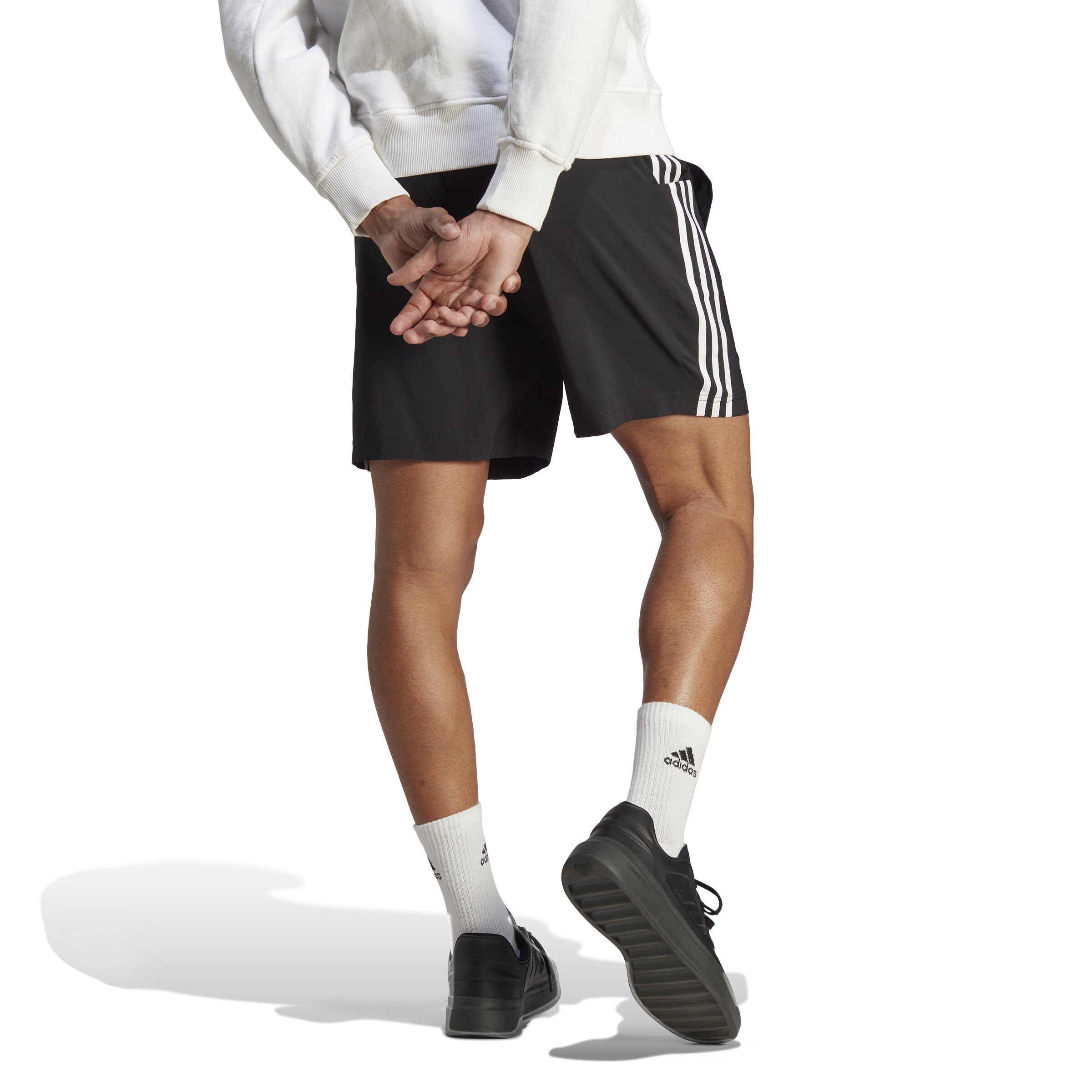 Adidas originals 3 stripe shorts best sale