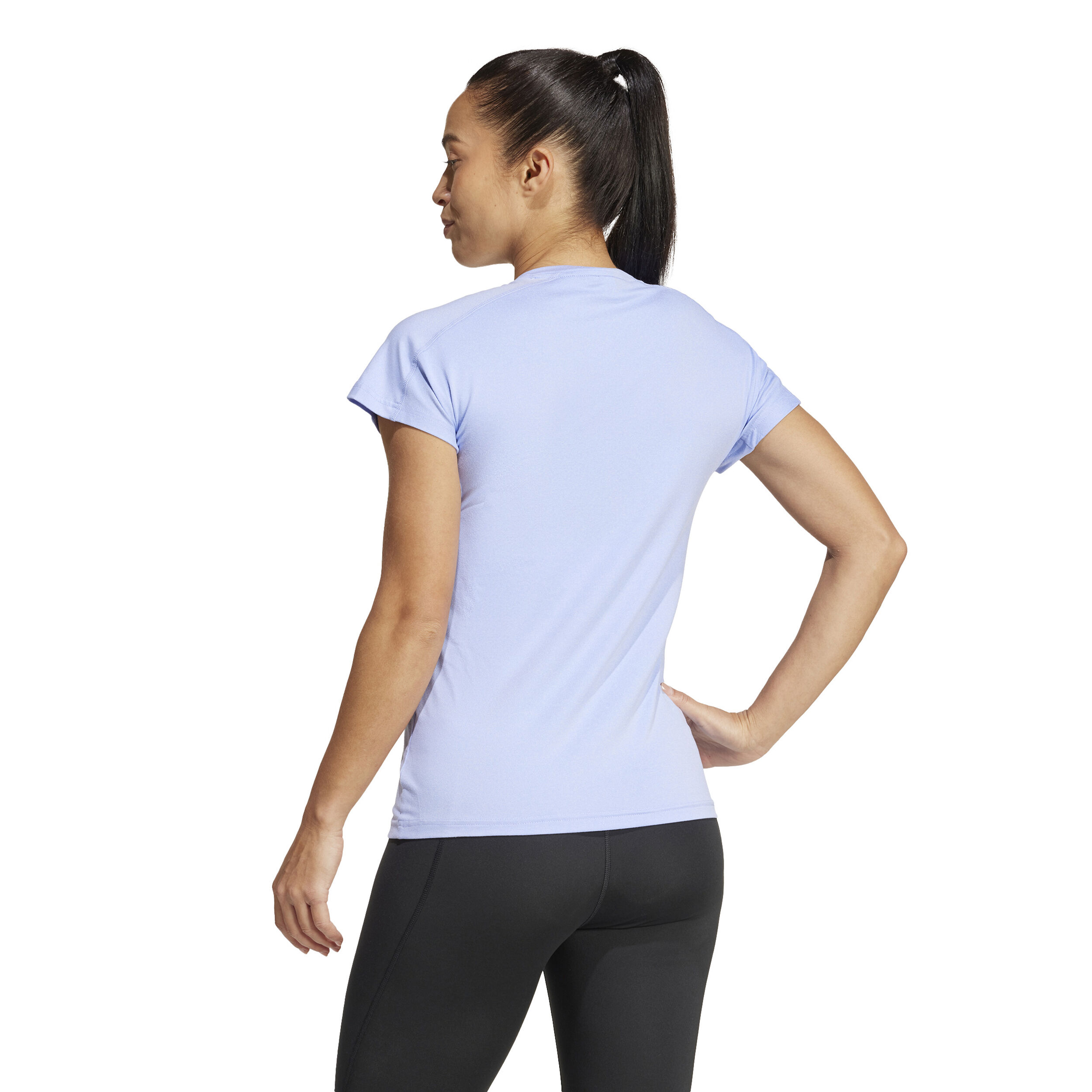Adidas shirt lichtblauw dames sales