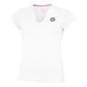 Crew V-Neck T-shirt Dames-Wit