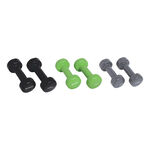 Schildkröt Fitness Fitnessaccessoires Schildkröt Fitness Vinyl Soft-hantel In Een Koffer-Grijs,Zwart