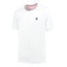 Hypercourt Mesh Crew T-shirt Heren-Wit