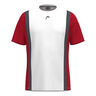 Club 25 Tech T-shirt Heren-Rood,Wit