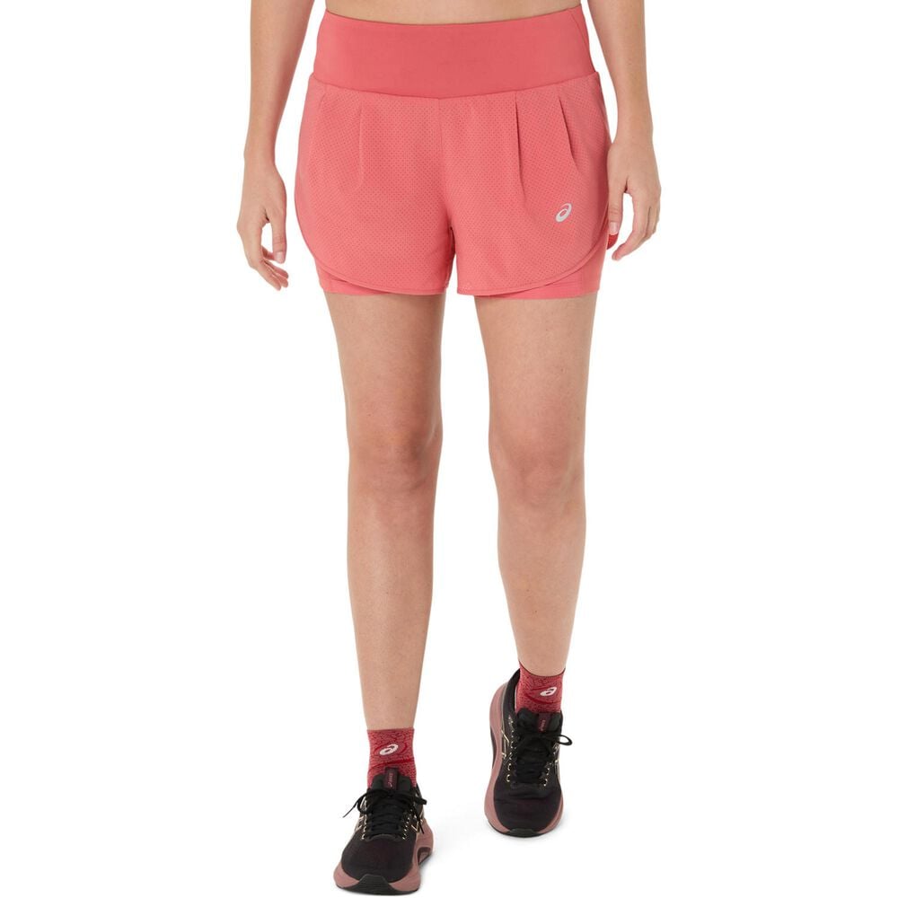 ASICS Road 2in1 3.5in Hardloopshorts Dames
