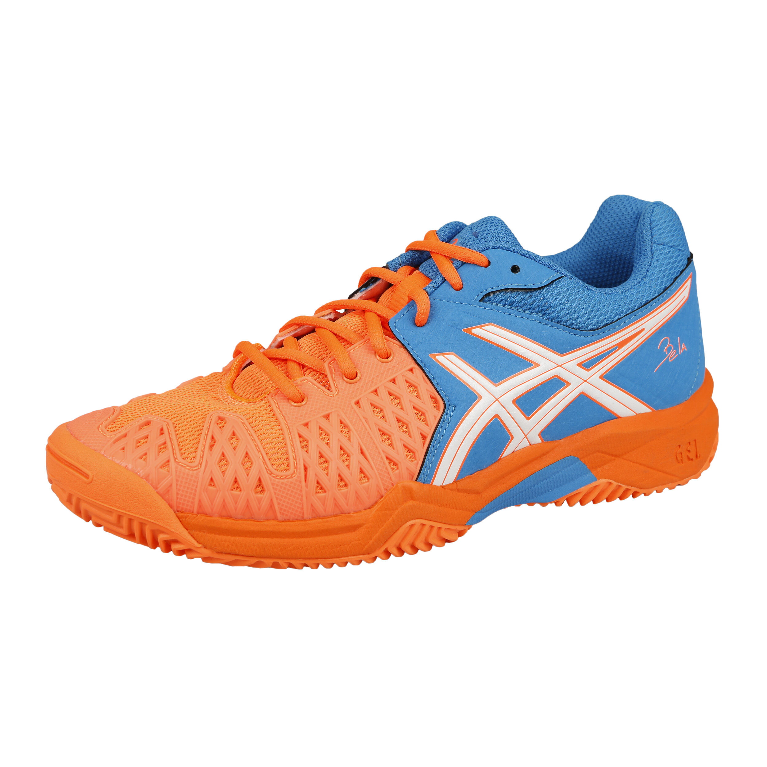 Gel Bela 5 SG GS Allcourt Schoen Kinderen Blauw Wit